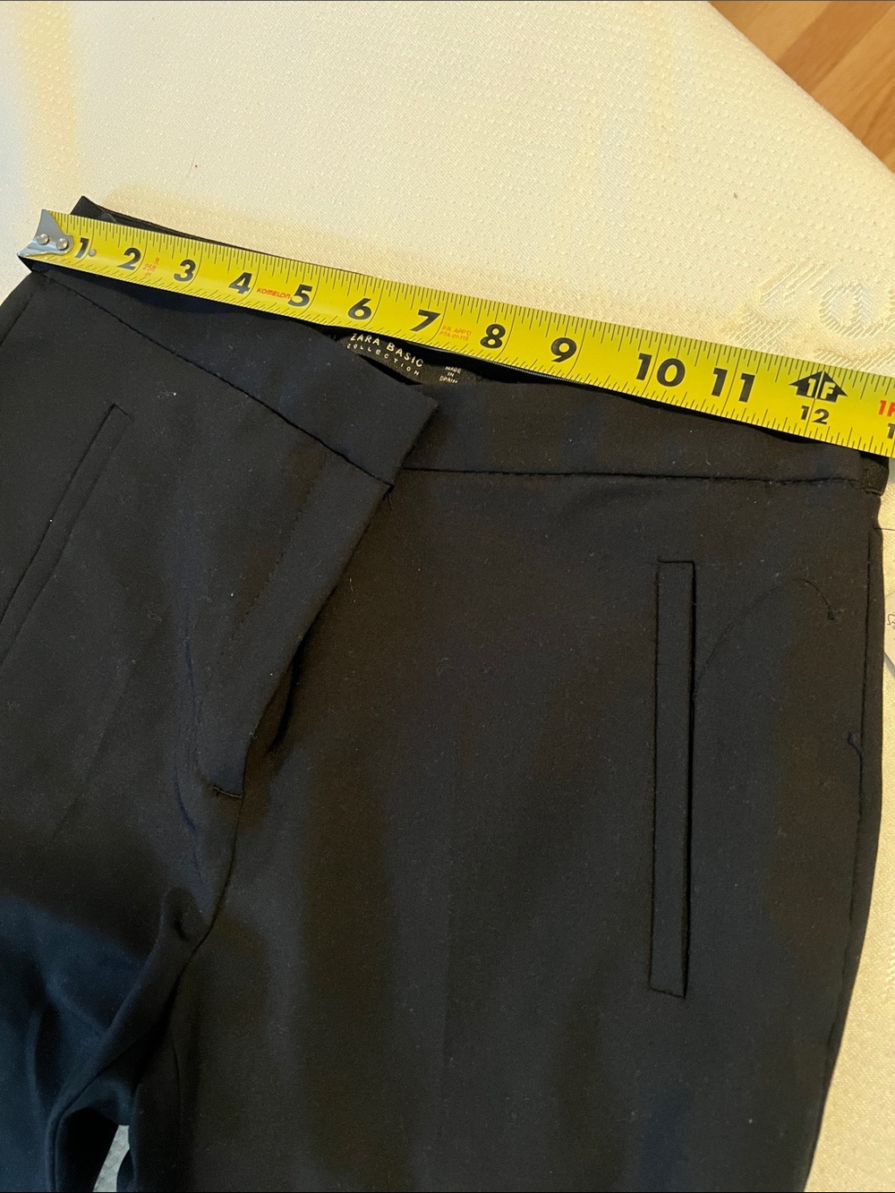 Zara Black Tailored Dress Pants - Picture 8 of 10